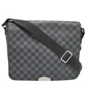 Pre-owned Coated canvas travel-bags Louis Vuitton Vintage , Black , He...