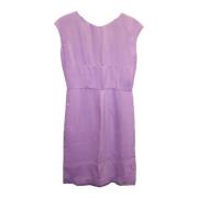 Pre-owned Silk dresses Marni Pre-owned , Purple , Dames