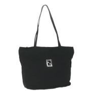 Pre-owned Canvas fendi-bags Fendi Vintage , Black , Dames