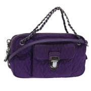 Pre-owned Nylon prada-bags Prada Vintage , Purple , Dames