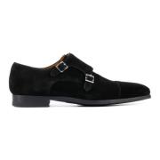 Zwarte Gespschoenen Magnanni , Black , Heren