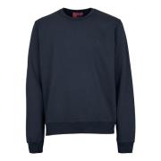 Geborduurde Haan Crew-Neck Sweatshirt Gallo , Gray , Unisex