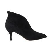 Valentine Low Cut Leren Enkellaarsjes Shoe the Bear , Black , Dames