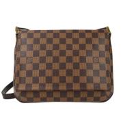 Pre-owned Leather shoulder-bags Louis Vuitton Vintage , Brown , Dames