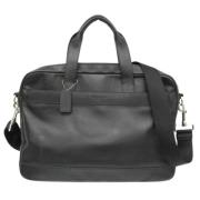 Pre-owned Leather shoulder-bags Coach Pre-owned , Black , Heren
