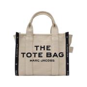Chic Jacquard Mini Tote Bag Marc Jacobs , Beige , Unisex