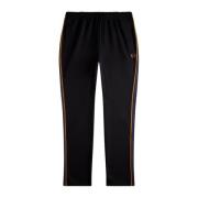 Sportieve Elastische Taille Herenbroek Fred Perry , Black , Heren