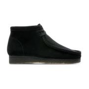 Zwarte Wallabee Laars Clarks , Black , Heren