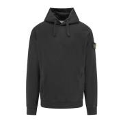 Zwarte Hoodie Aw24 Stone Island , Black , Heren