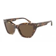 Zonnebril Ea4176 502573 Emporio Armani , Brown , Dames