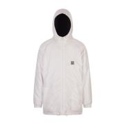 Omkeerbare Voetbal Parka Wit Zwart Givenchy , White , Heren