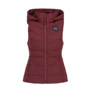 Gewatteerde mouwloze vest voor vrouwen Canada Goose , Red , Dames