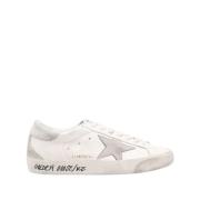 Geperforeerde Ster Patch Sneakers Golden Goose , Multicolor , Heren