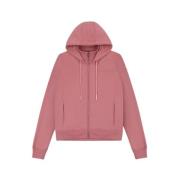 Dames hoodie met glitterlogo Colmar , Pink , Dames