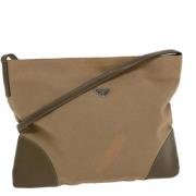 Pre-owned Leather prada-bags Prada Vintage , Beige , Dames