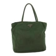 Pre-owned Nylon prada-bags Prada Vintage , Green , Dames