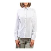 Ademend Slim Fit Overhemd RRD , White , Dames