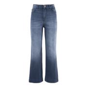 Zwarte Korte Denim Jeans Nenette , Blue , Dames