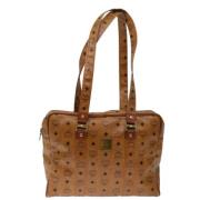 Pre-owned Canvas shoulder-bags MCM Pre-owned , Brown , Dames