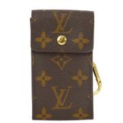 Pre-owned Canvas pouches Louis Vuitton Vintage , Brown , Dames