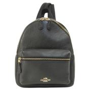 Pre-owned Leather backpacks Coach Pre-owned , Black , Dames