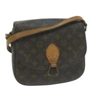 Pre-owned Canvas louis-vuitton-bags Louis Vuitton Vintage , Brown , Da...