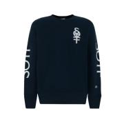 Sweatshirt met Logo Print Sotf , Blue , Heren