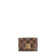 Pre-owned Canvas clutches Louis Vuitton Vintage , Brown , Dames