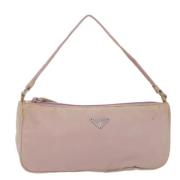 Pre-owned Nylon prada-bags Prada Vintage , Pink , Dames