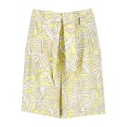 Contrasterende Kleur Bermuda Shorts voor Vrouwen Woolrich , Multicolor...