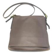 Pre-owned Leather shoulder-bags Coach Pre-owned , Brown , Dames