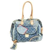 Pre-owned Denim louis-vuitton-bags Louis Vuitton Vintage , Blue , Dame...