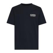 Gestapelde Botten Tee Zwart Amiri , Black , Heren