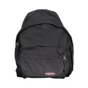 Zwarte Polyester Rugzak Rits Verstelbare Banden Eastpak , Black , Unis...