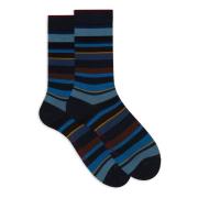 Korte wollen sokken met veelkleurige strepen Gallo , Multicolor , Here...