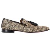 Pre-owned Raffia flats Christian Louboutin Pre-owned , Multicolor , Da...