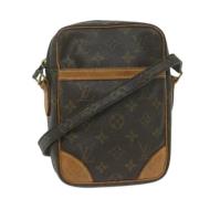 Pre-owned Canvas louis-vuitton-bags Louis Vuitton Vintage , Brown , Da...