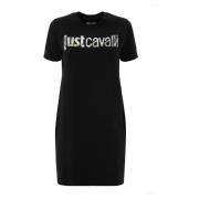 Zwarte Sweaters Jurk Just Cavalli , Black , Dames