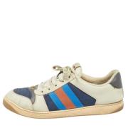 Pre-owned Canvas sneakers Gucci Vintage , Multicolor , Heren