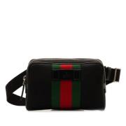 Pre-owned Canvas clutches Gucci Vintage , Black , Dames