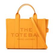 Logo Print Tote Bag Marc Jacobs , Orange , Dames