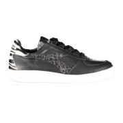 Diadora Black Fabric Sneaker Diadora , Black , Dames