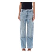 Slouch Carpenter Jeans Light Indigo Alexander Wang , Blue , Dames