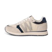 Eco-Vriendelijke Sportsneaker Ronja Runner Woden , Beige , Dames