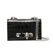 Stijlvolle Tassen Collectie Alexander McQueen , Black , Dames