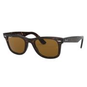 Klassieke Wayfarer Gepolariseerde Zonnebril Ray-Ban , Brown , Unisex