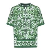 Stijlvolle T-shirts en Polos Dolce & Gabbana , Green , Heren