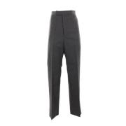 Grijze Wijde Pijp Broek Thom Browne , Gray , Heren