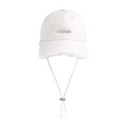 Artisjok Baseballpet met Franjes Jacquemus , White , Unisex