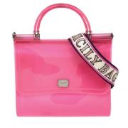 Pre-owned Rubber handbags Dolce & Gabbana Pre-owned , Pink , Dames